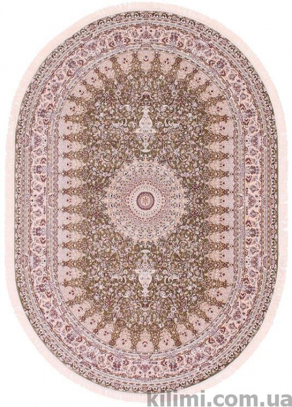 Esfehan 4996 green-ivory овал Esfehan 4996 green-ivory овал
